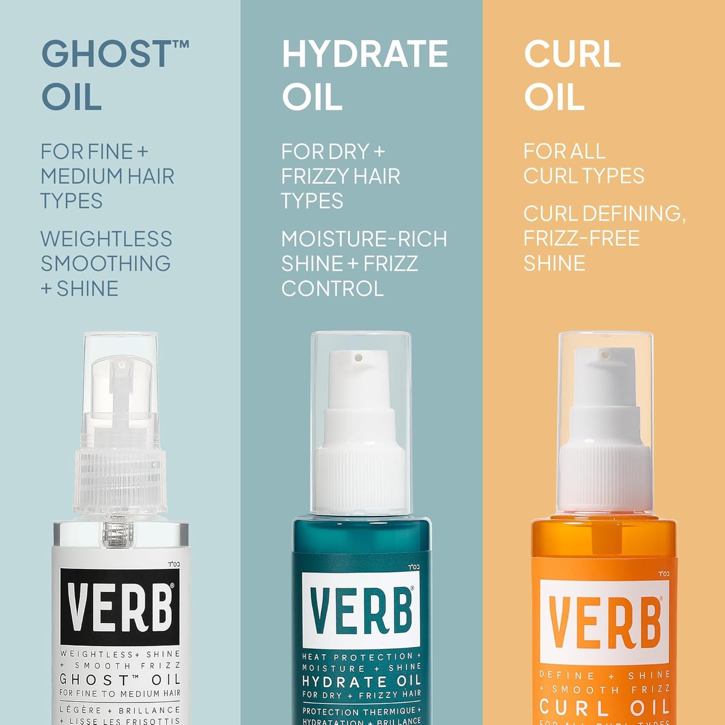 Curl Oil for All Curl Types - Define, Shine & Smooth Frizz | 3 oz - Silicone Free & Paraben Free