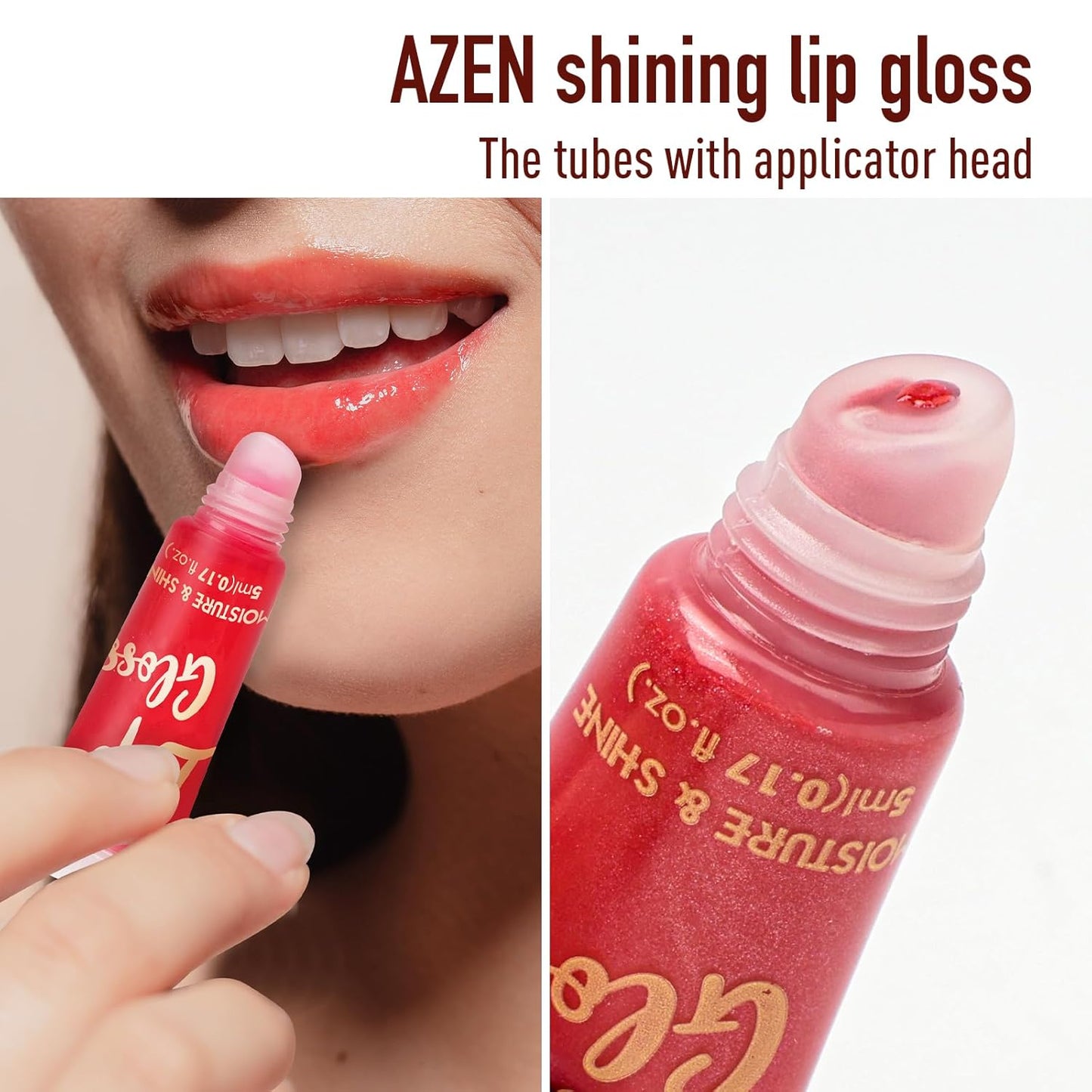 24 Pack Lip Gloss Set - Hydrating Lip Oil for Dry Cracked Lips with Vitamin E | Perfect Gift for Women