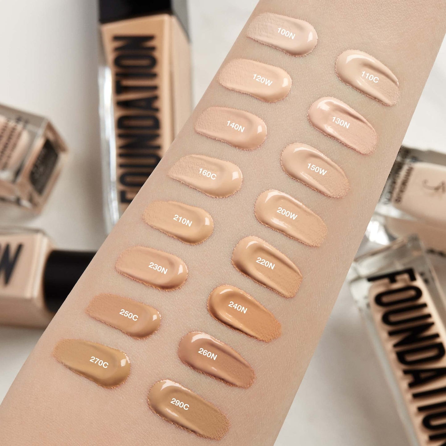 Anastasia Beverly Hills Luminous Foundation - Water-Resistant Long-Wear Face Makeup, Lightweight Glow-Boosting Formula for All Skin Types - 270C