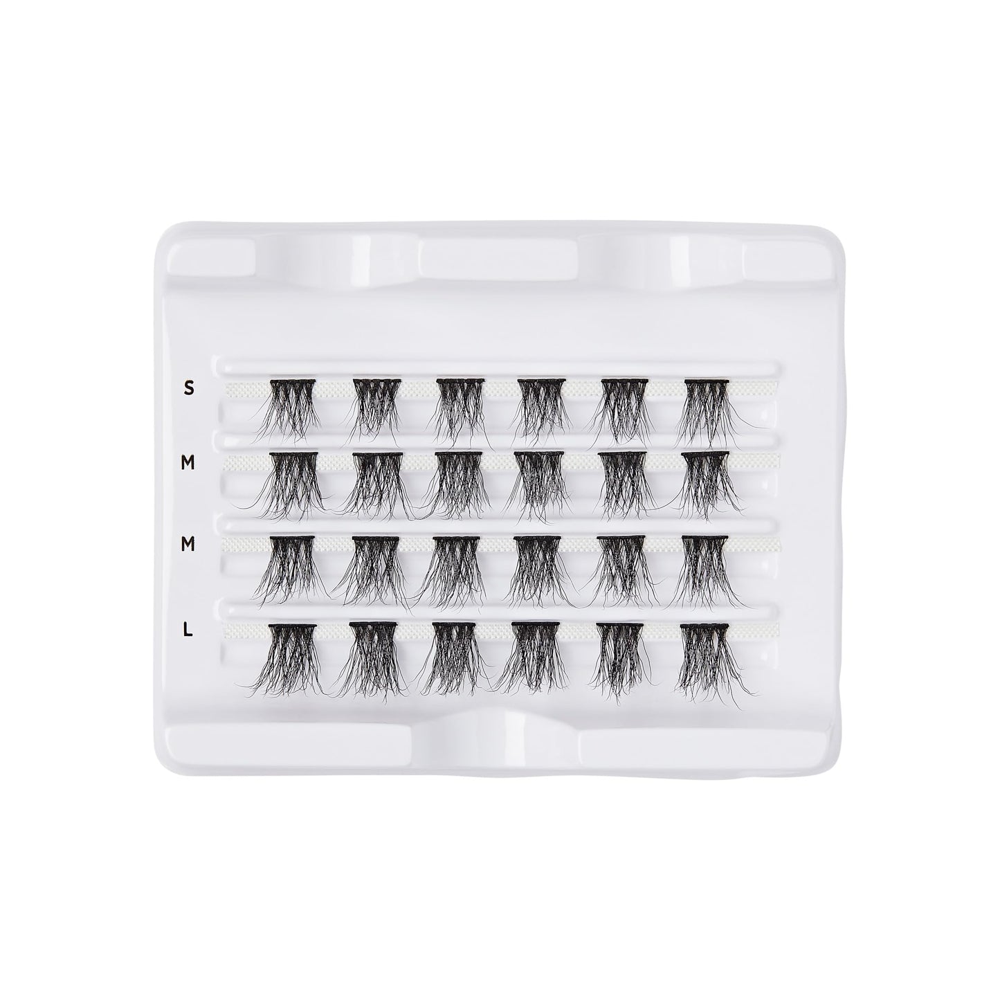 KISS Falscara Multipack, False Eyelashes, Lash Clusters, 'Faux Mink Wisps', 12mm-14mm-16mm, Includes 24 Wisps, Contact Lens Friendly, Easy to Apply, Reusable Strip Lashes