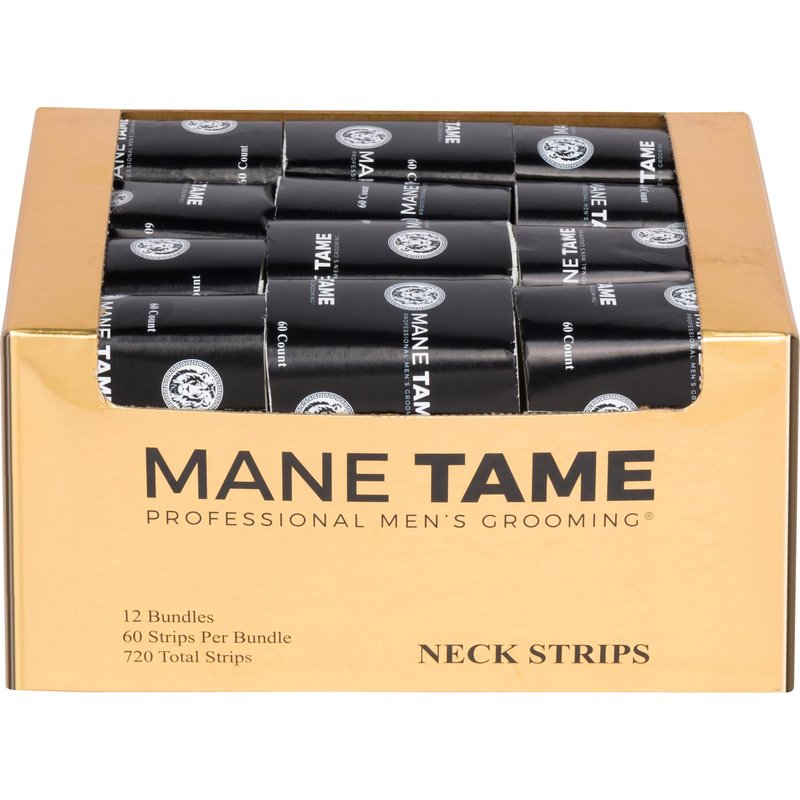 MANE TAME Professional Extra Long Neck Strips - 2.5" x 21" (up to 31" stretched)