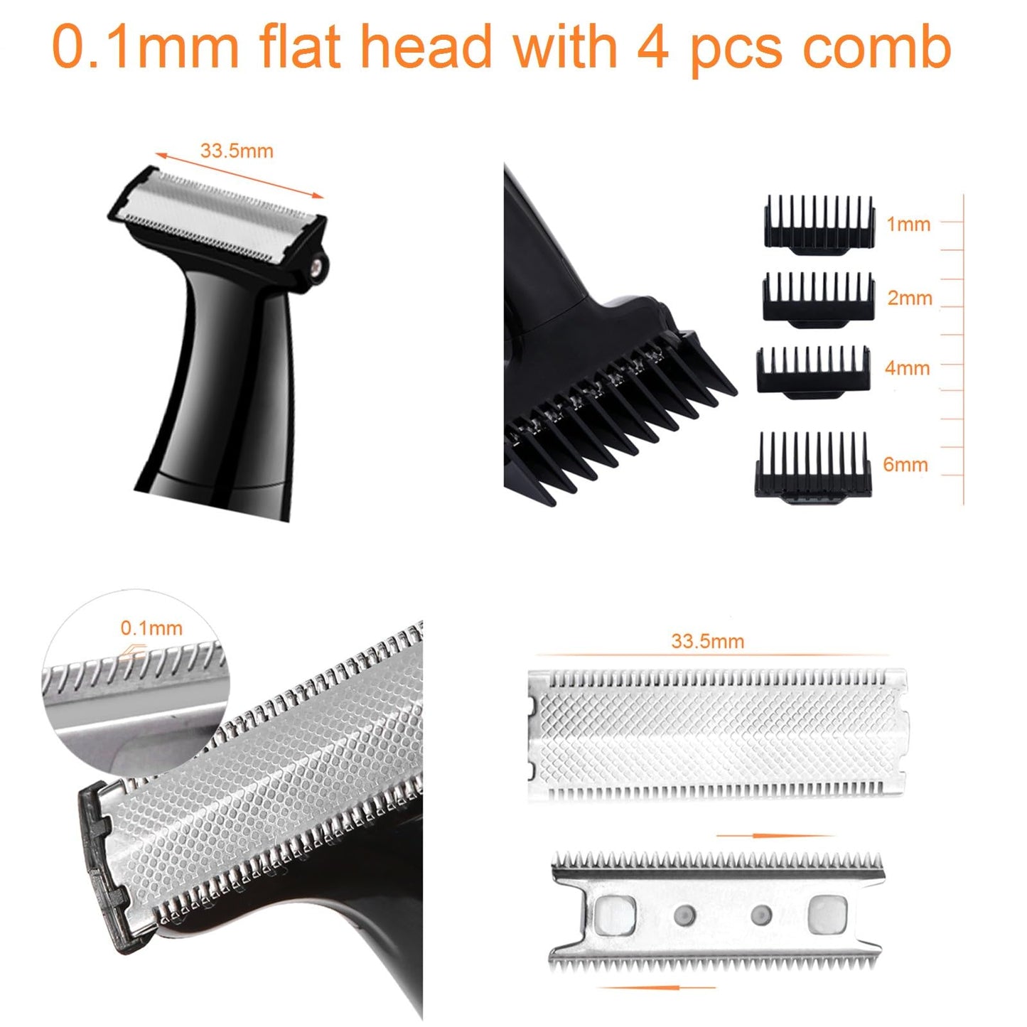 VSTSERIES Pubic Hair Trimmer for Women,Intimate Shaver for Lady,Electric Body Hair Remover,Travel Bikini Safety Razor,Battery Operated Hair Removal Epilator,Painless Haircut for Face Leg