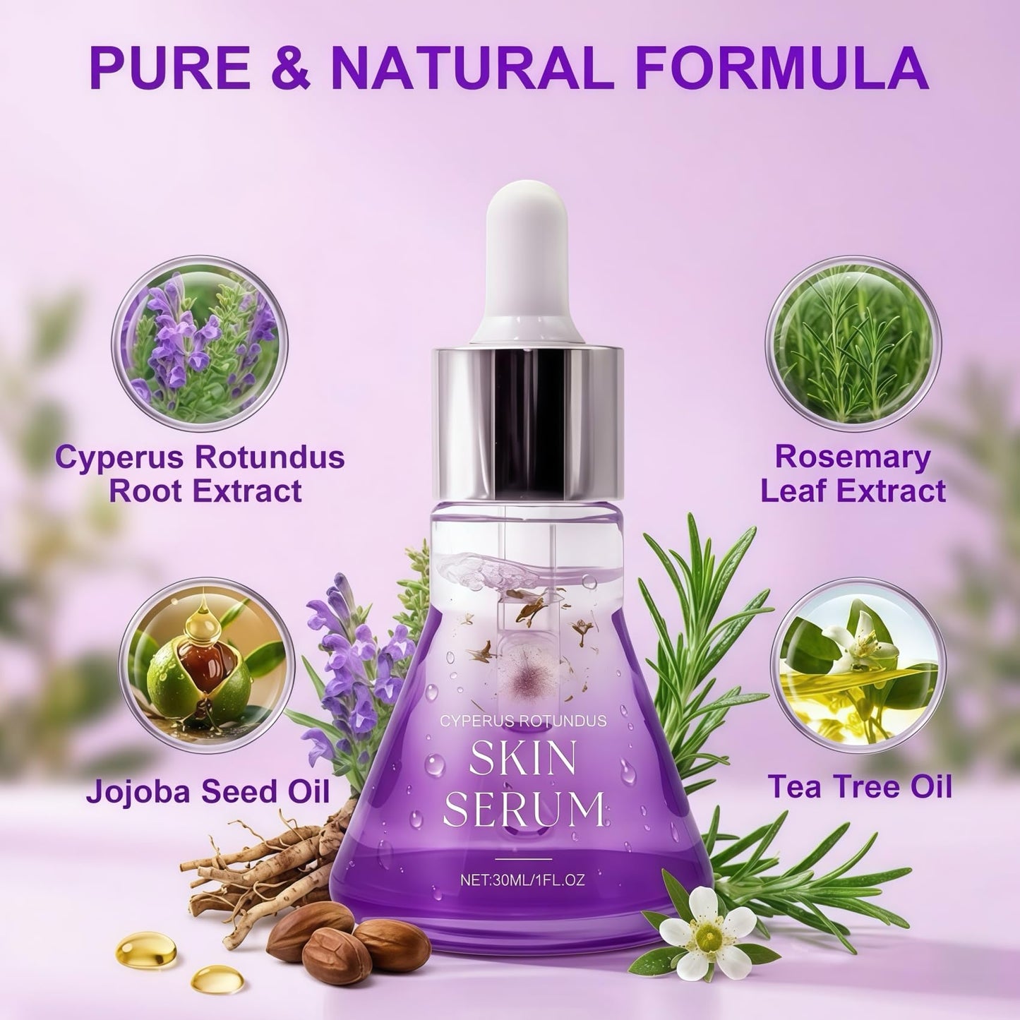 FAMOR Cyperus Rotundus Oil for Face & Body