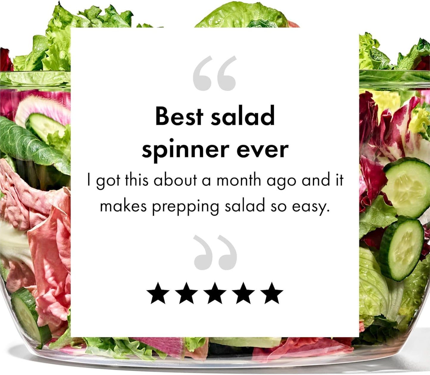 OXO Good Grips Salad Spinner - Efficient Lettuce & Vegetable Washer | 6.22 Quart Capacity