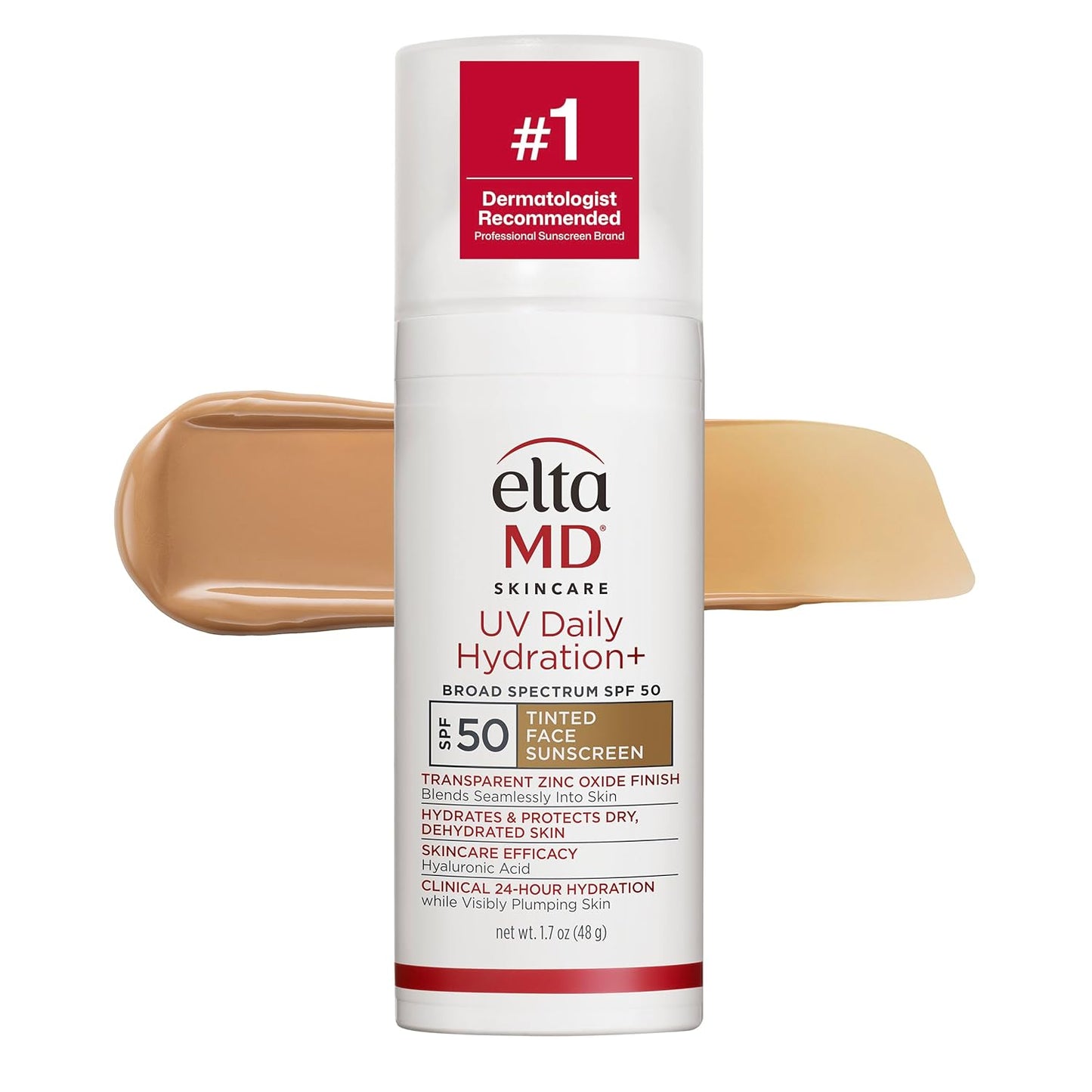 EltaMD UV Daily SPF 40 Face Sunscreen - Zinc Oxide Moisturizer for Dry Skin | Lightweight & Hydrating