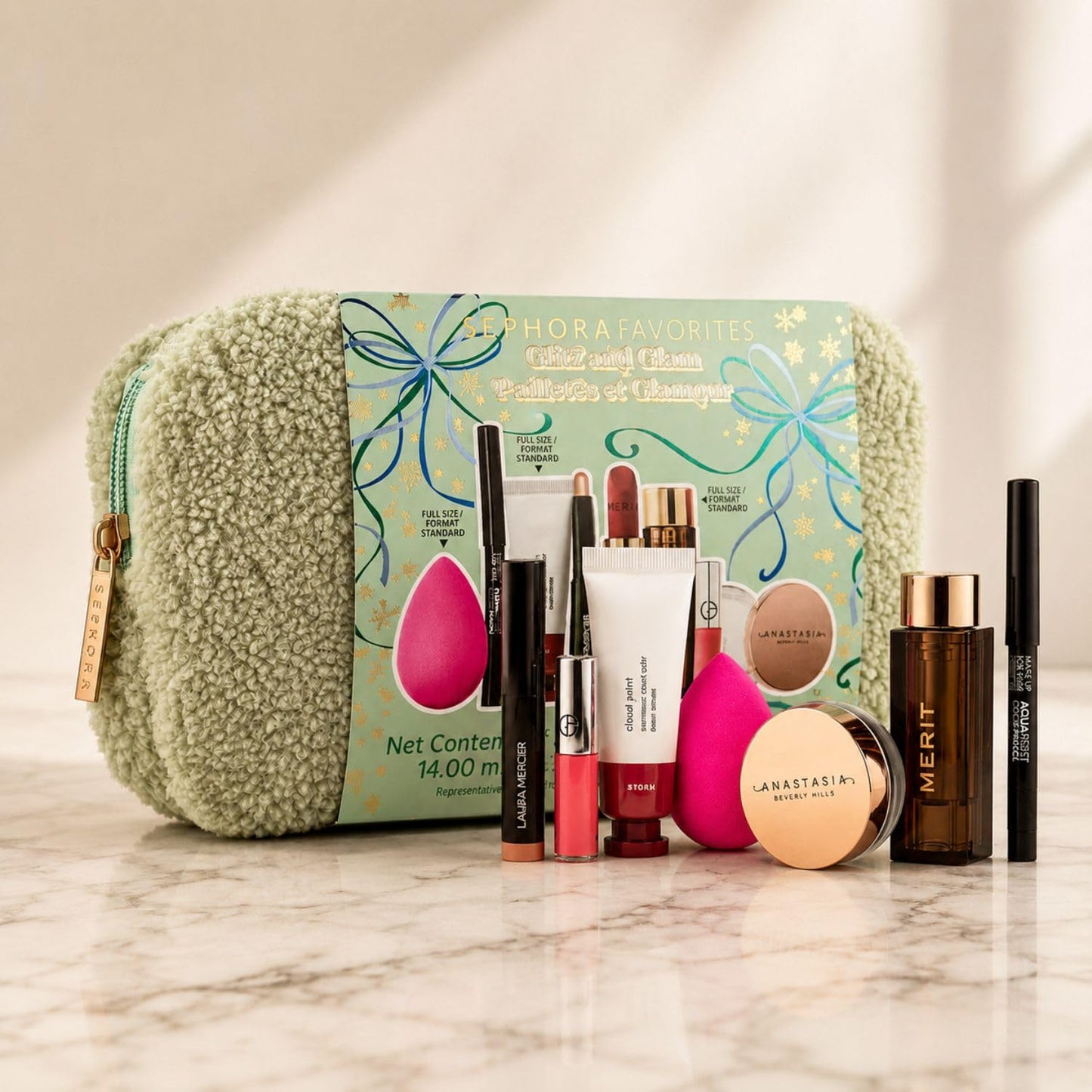 Sephora Glitz and Glam 8 Piece Makeup Set