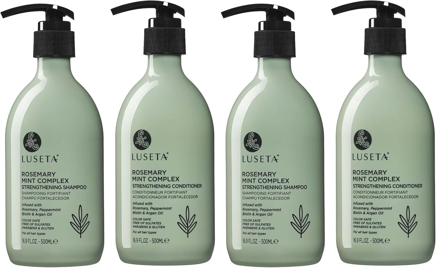 Bond Repair Shampoo & Conditioner Set for Chemically Damaged Hair - Deep Moisture & Shine | 2x16.9 oz