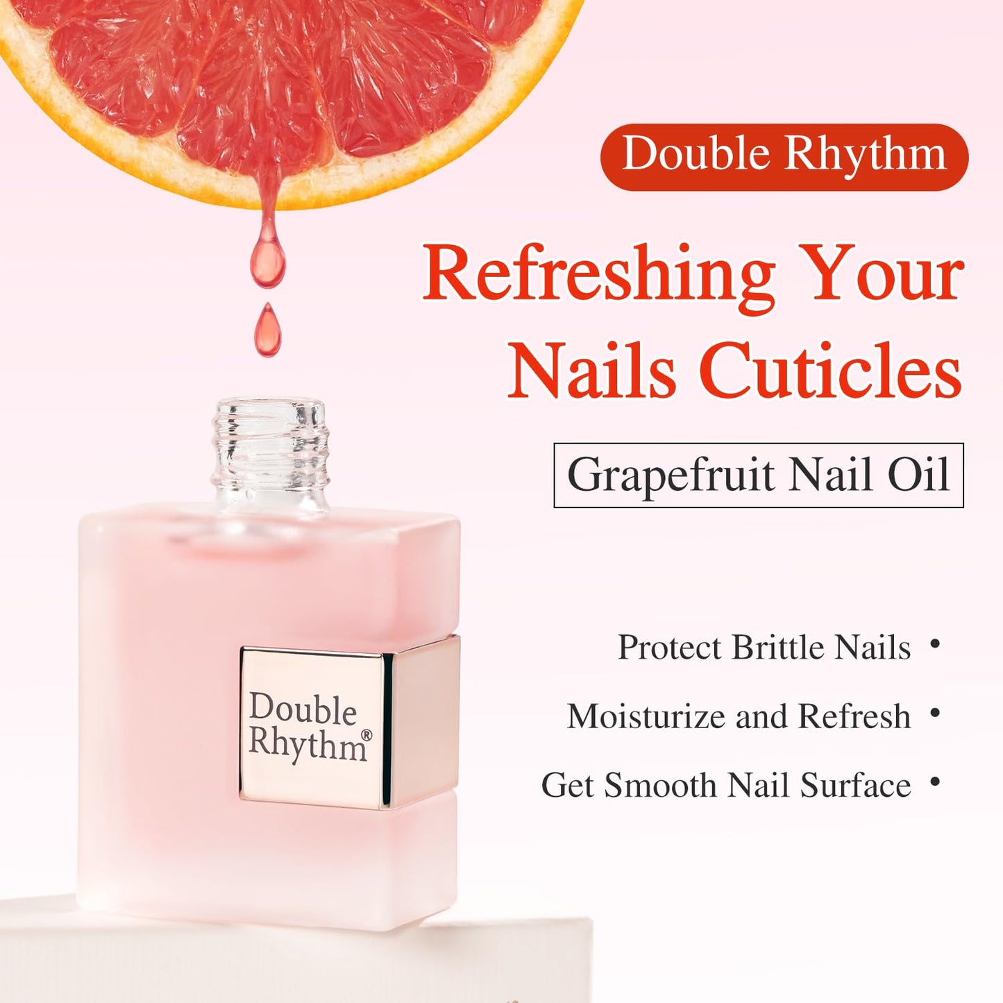Revitalize Nails with Double Rhythm Natural Cuticle Oil - Softens & Nourishes Cuticles