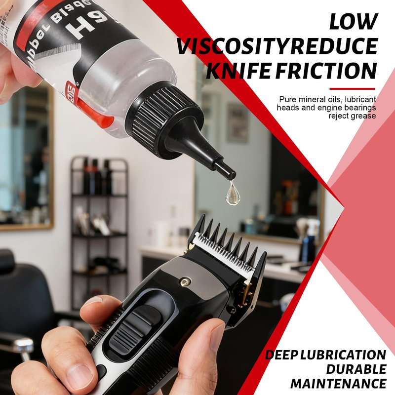 2pcs Hair Clipper Oil Blade Oil, Hair Trimmer Lubricant, Long-Lasting Protection for Hair Clippers, Shavers & Trimmers