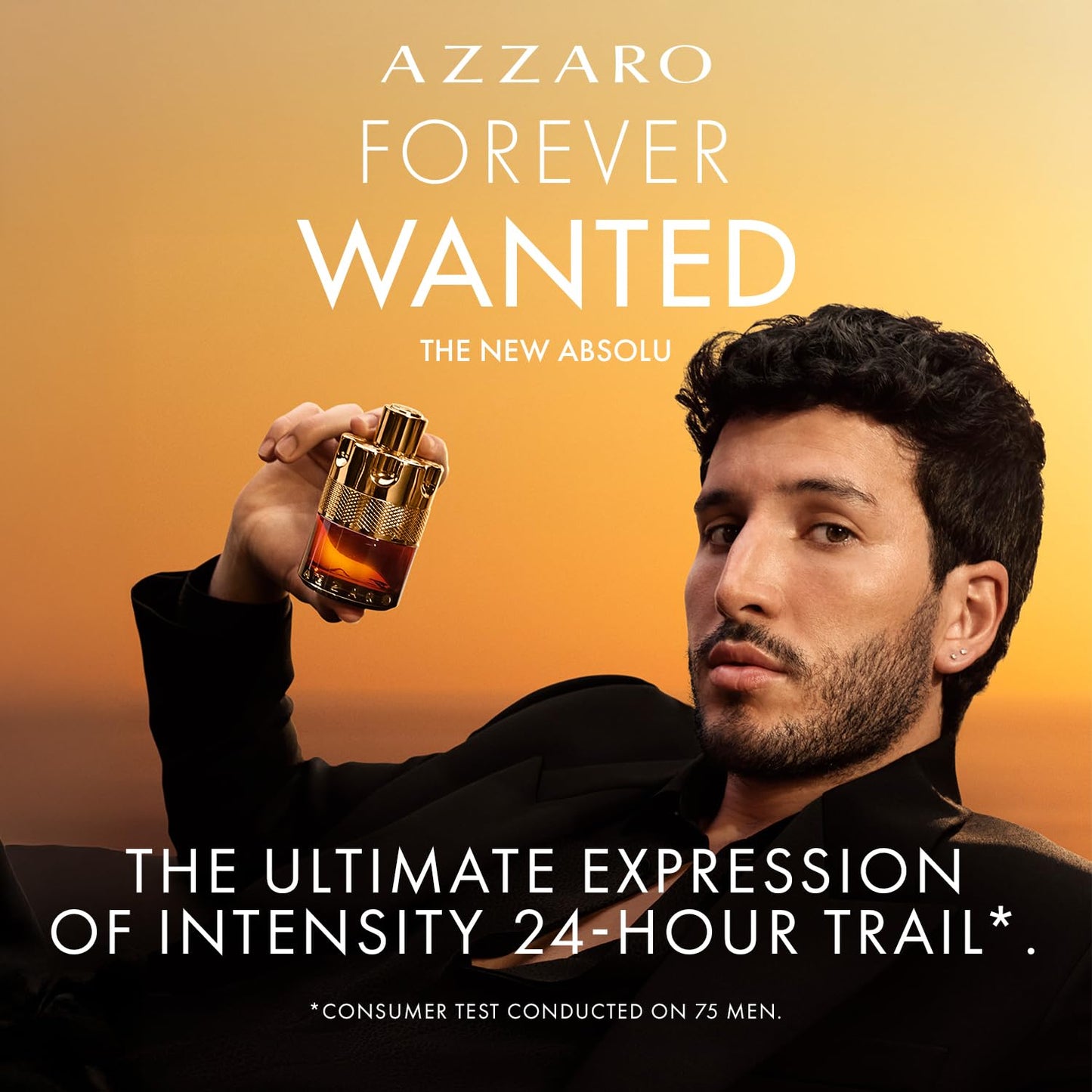 Azzaro Forever Wanted Absolu - Cologne for Men - With Incense Essence, Whisky Accord & Vanilla - Long Lasting - Luxury Perfume for Men - 3.4 Fl Oz
