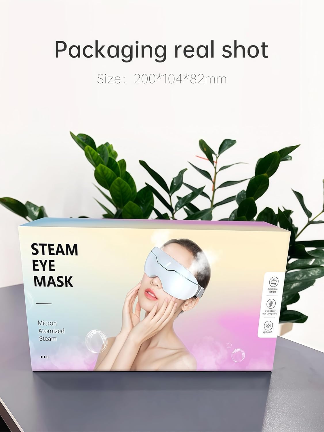 Eye Steamer for Dry Eyes - Adjustable Steam Therapy Mask with Heat | Smart Hot & Cold Nano Mist Moisturizer
