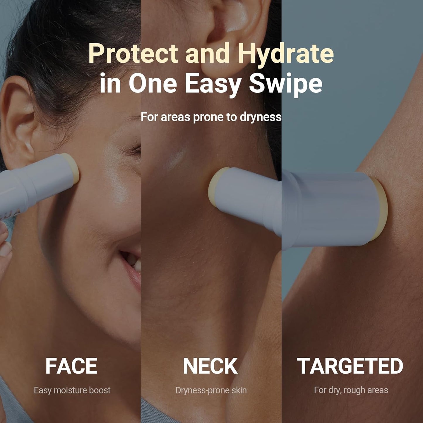 KAHI Aqua Balm Stick - Lightweight Korean Sun Stick & Eye Treatment Balm | Moisturizing Formula