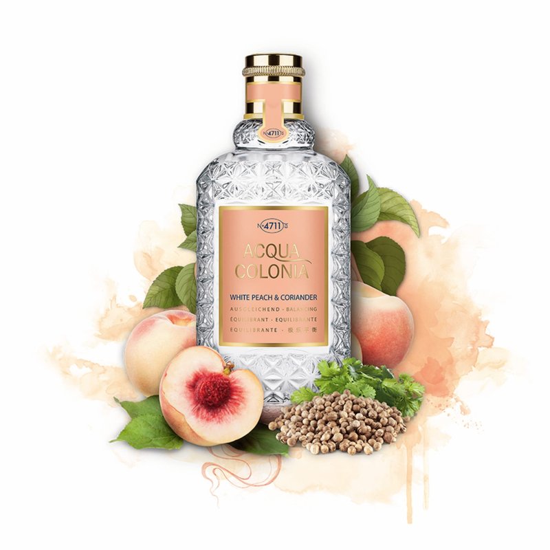 4711 Acqua Colonia - White Peach and Coriander by Muelhens for Unisex - 5.7 oz EDC Spray