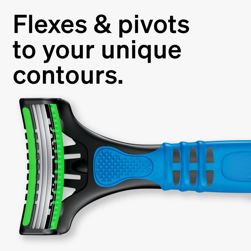 Schick Xtreme 3 Duo Comfort Disposable Razor for Men, 4 Count
