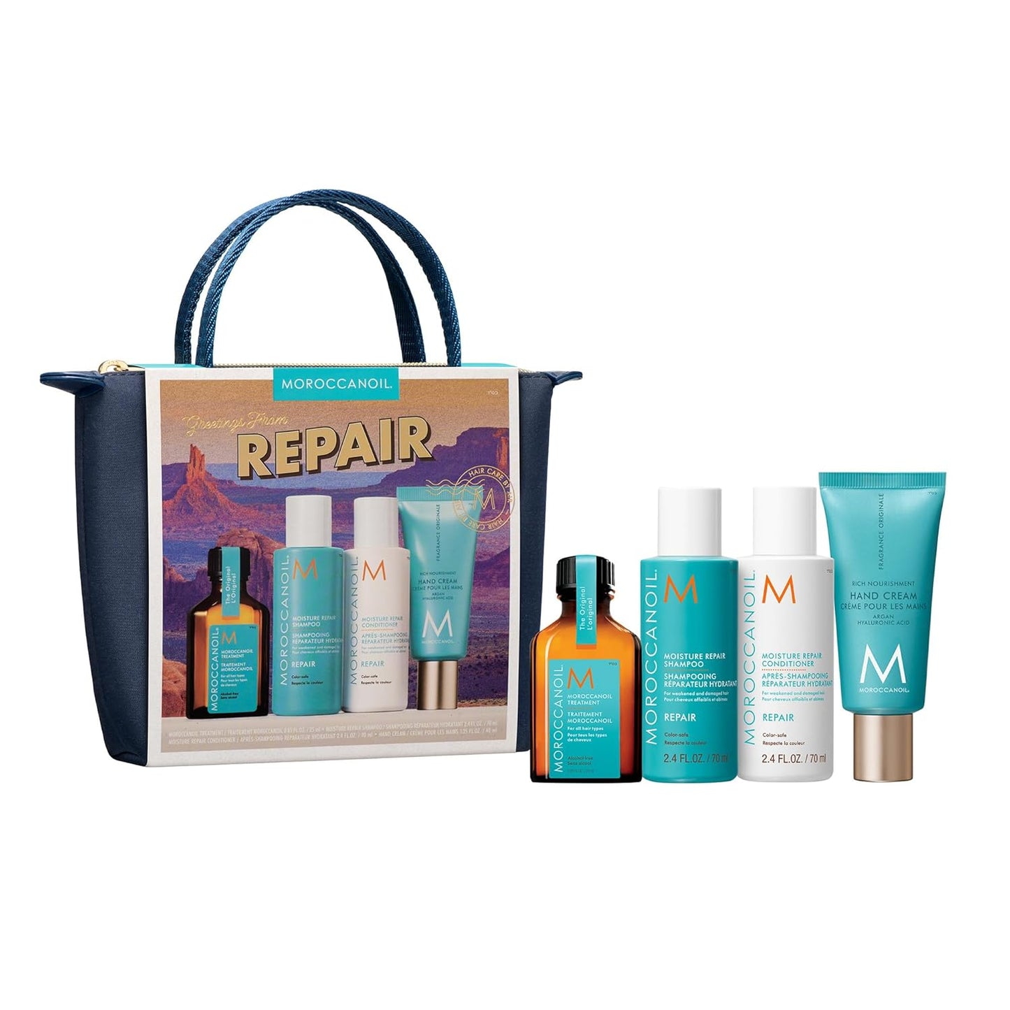 Moroccanoil Hair Care Gift Set - Nourishing Treatment & Styling Essentials | Perfect for All Hair Types
