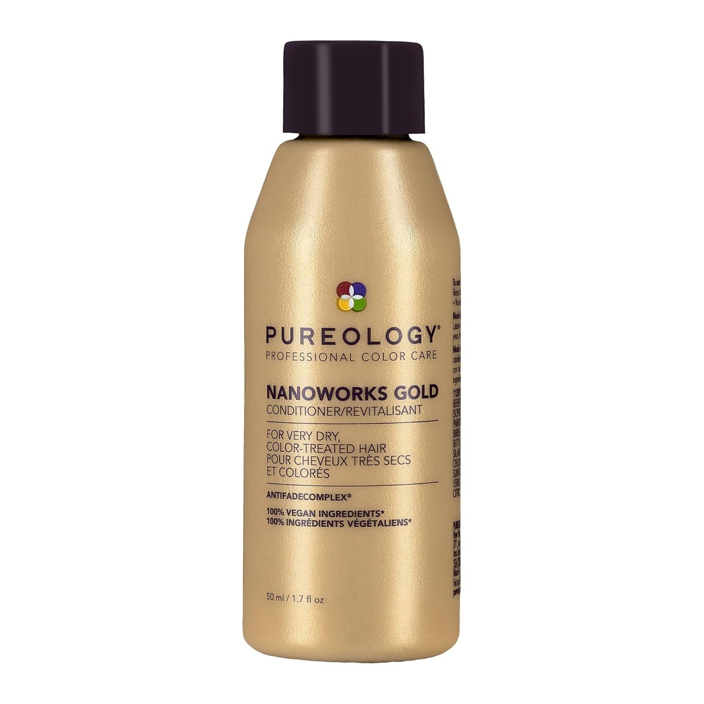 Pureology Nanoworks Gold Conditioner - Nourishing Formula for Dry, Color-Treated Hair | Sulfate-Free & Vegan