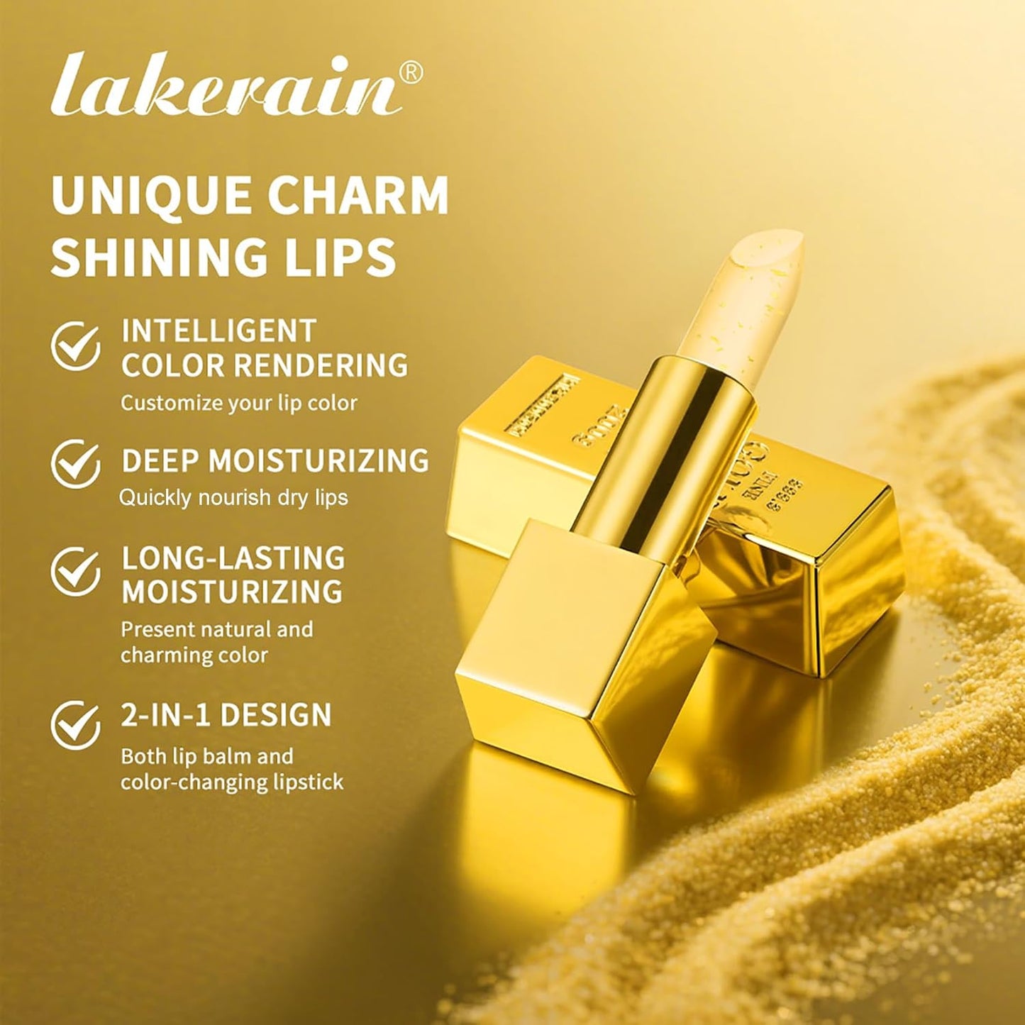 Color Changing Lipstick for Women - pH Adjusting, Transferproof & Hydrating | Long Lasting Formula