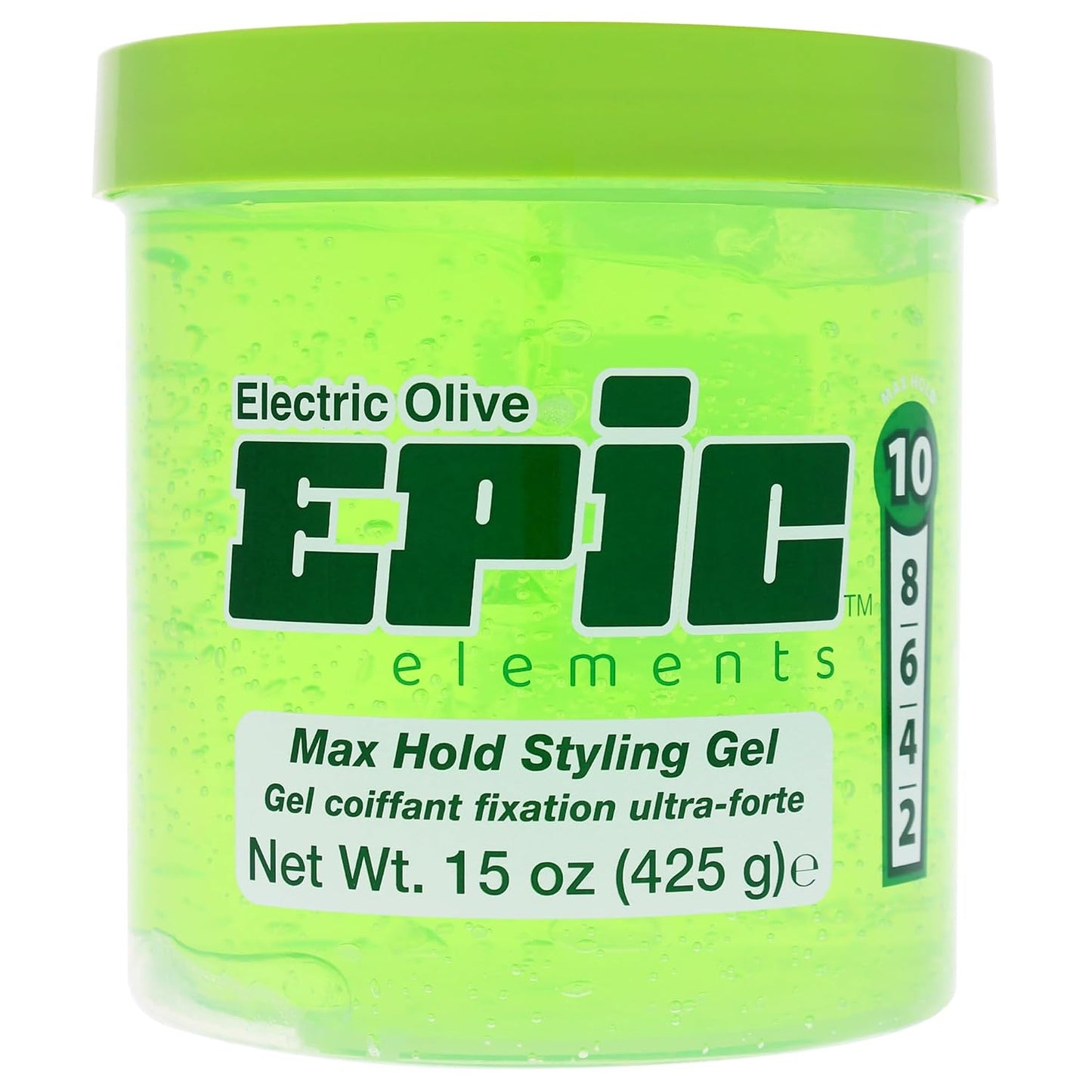 Protein Styling Gel - Moisturizing, Shine-Enhancing Formula - Olive - 10 oz | Alcohol & Paraben Free