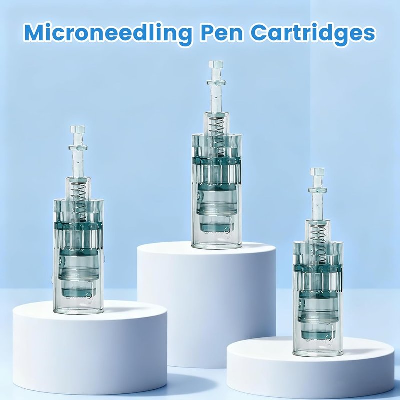 Microneedling Pen Cartridges - 10 Pcs Replacement Needles for M8 & M7S | 16-Pin Easy-to-Use Refills