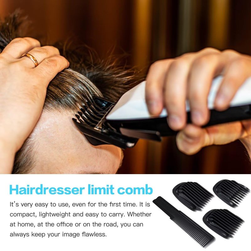 HaeKap New Version Beard Stubble Blade Guards with Beard Comb for Philips Norelco Multigroom Trimmer BT1217 MG3710 MG3720 MG3721 MG3722 MG3730 MG3740