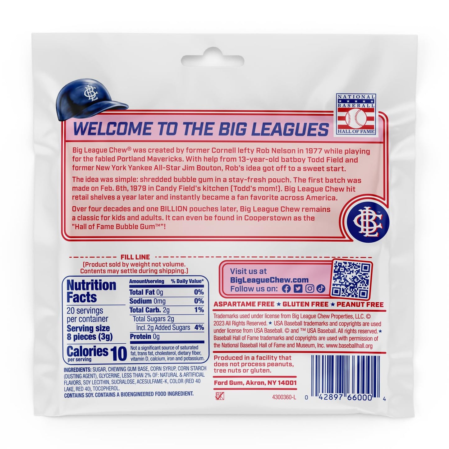 Big League Chew Outta Here Original Bubble Gum - Classic Ballpark Flavor | Perfect for Baseball Games, Teams, Concessions, Parties, and More | Pack of 12 Bags (2.12oz Each)"

Rewritten Product Title: "Original Bubble Gum - Big League Chew Classic Ballpark