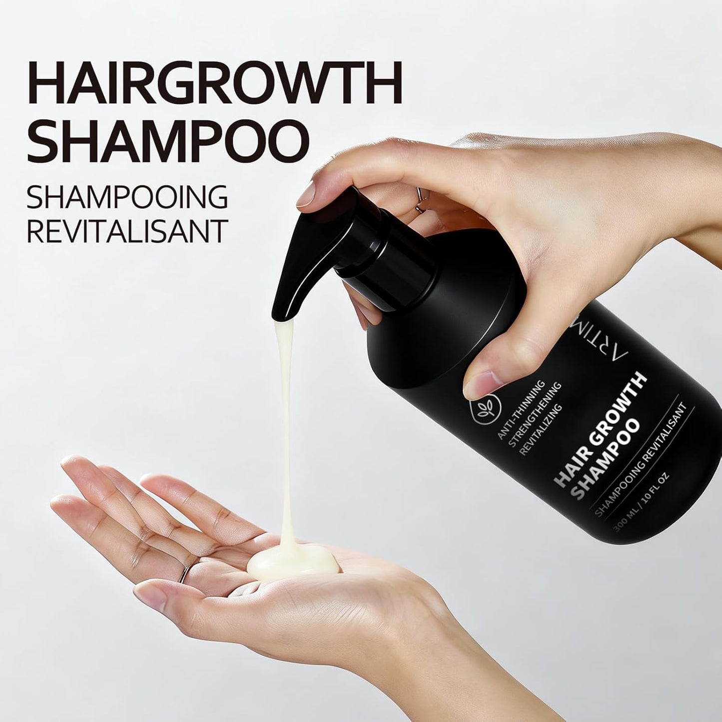 Biotin & Rosemary Hair Growth Shampoo - Nourishing Formula for Thinning Hair | 300 ml
