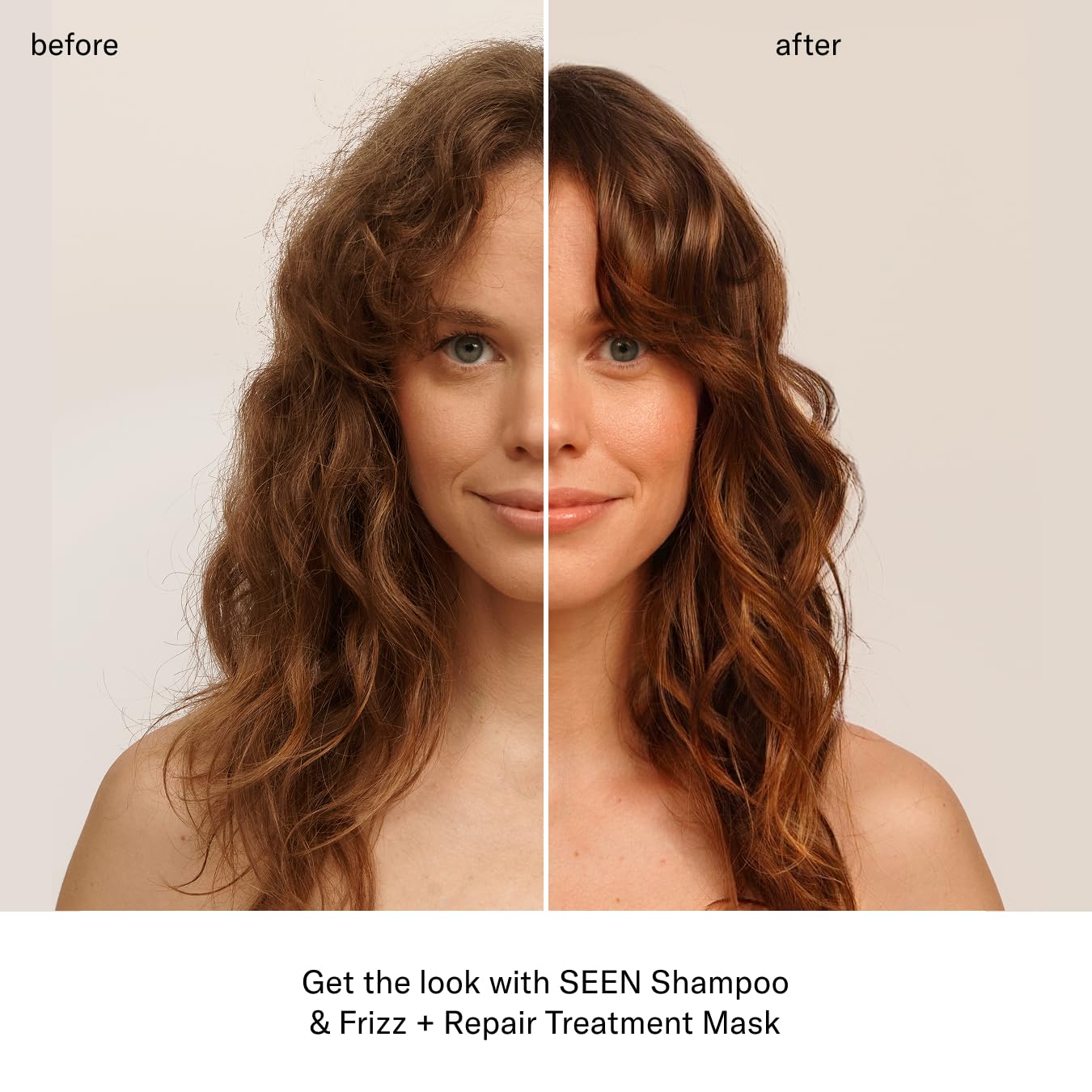 Frizz Repair Treatment Mask - Nourishing Formula for Stronger, Smoother Hair | Safe for Sensitive Skin