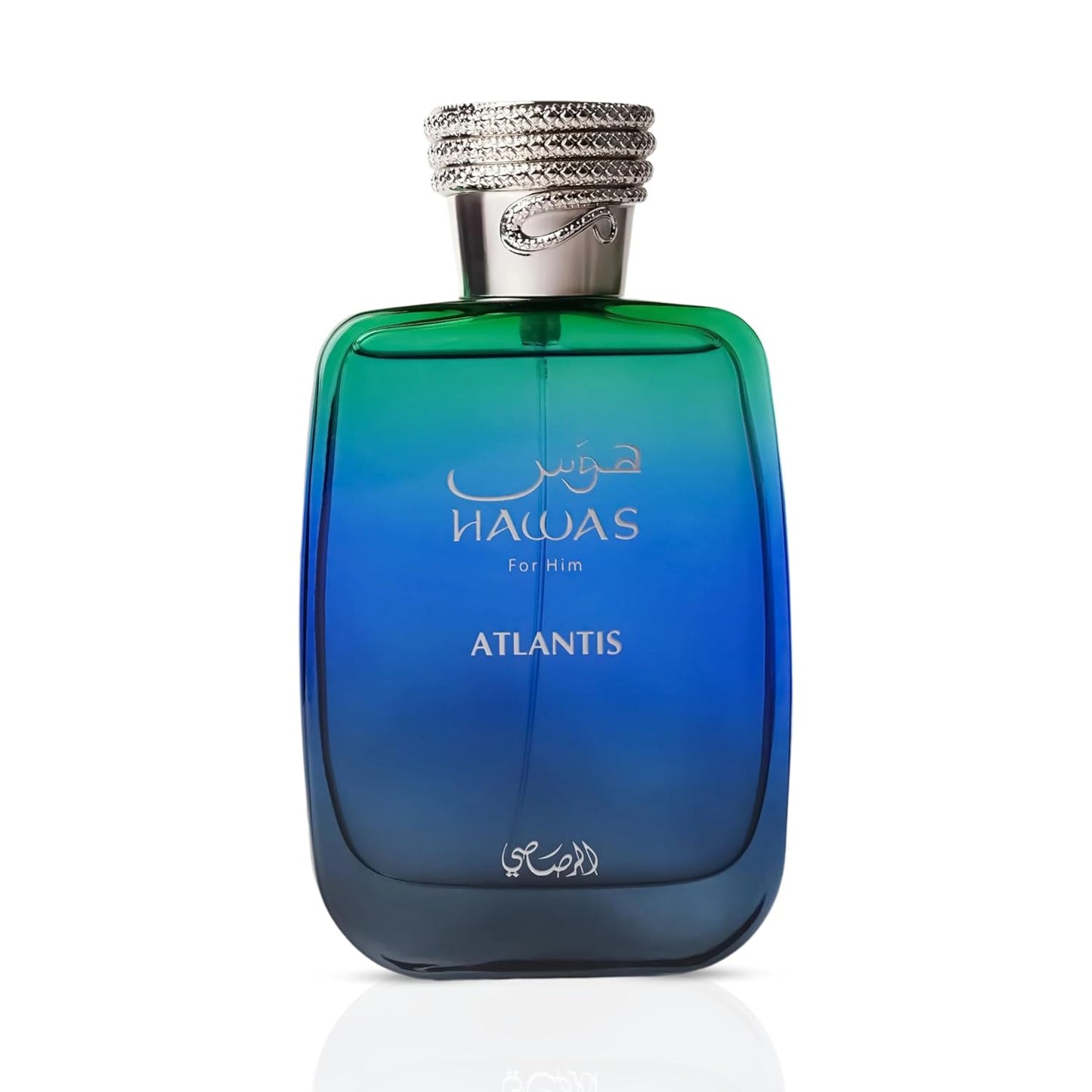 RASASI Hawas Atlantis Eau de Parfum for Men - Fresh & Modern 100ml (3.4 oz) Fragrance Spray