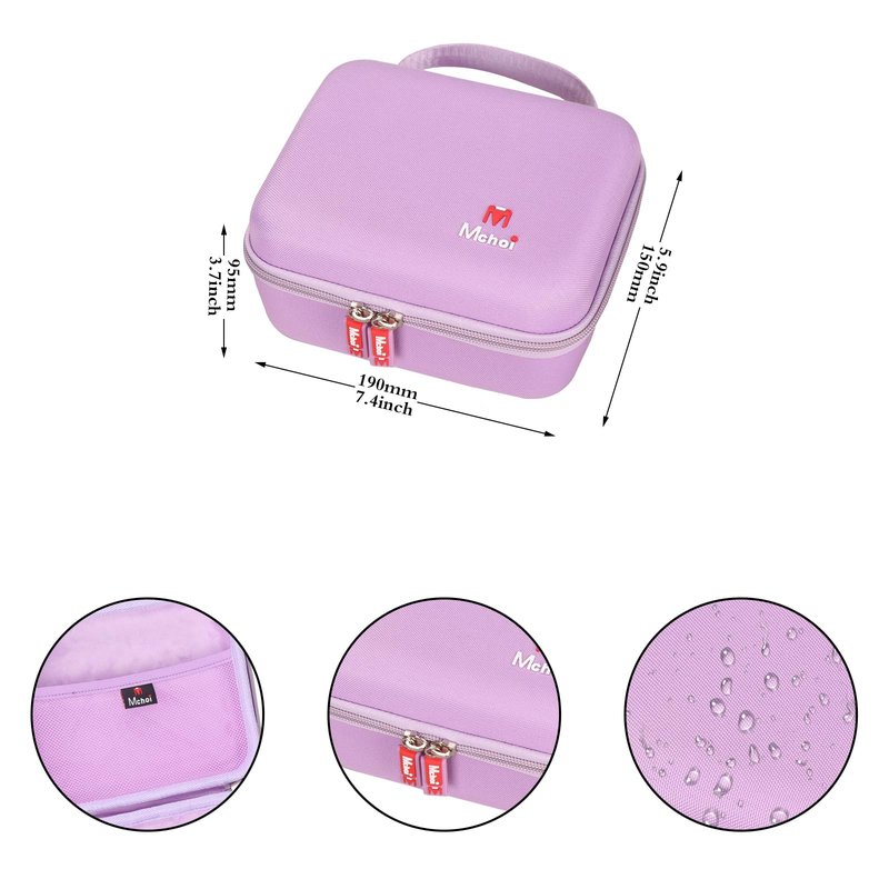 Mchoi Hard Storage Case Fits for Tenhitoys/Quuejenl Travel Steamer Iron Electric Steam Ironing Machine for Clothes, Case Only