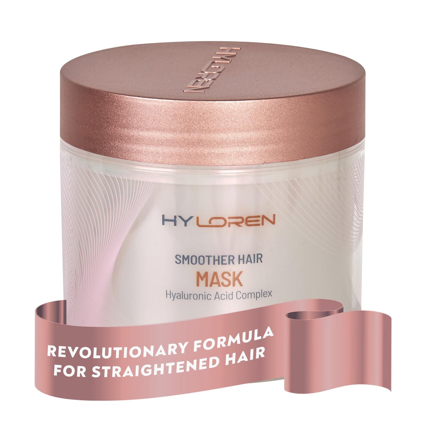 Mon Platin Professional Hair Mask for Damaged Hair & Straightened , 500ml - HYLoren Smoother with Hyaluronic Acid, Deep Conditioning Treatment, Anti-Frizz Conditioner
