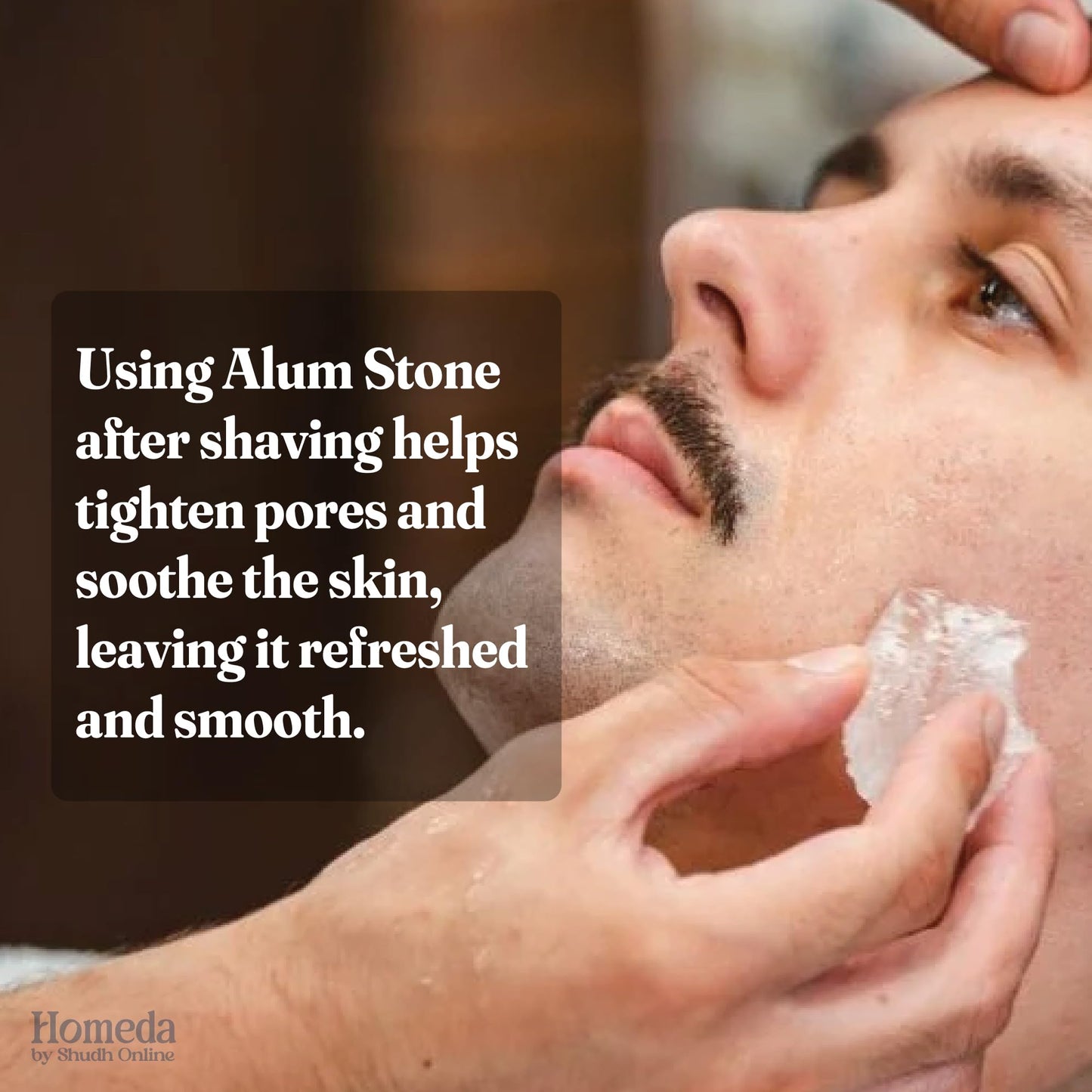Alum Stone Organic for Face (8.8 oz - 250g) Piedra de Alumbre para Lavado Intimo - Natural Fitkari Stone for Shaving - Phitkari Alum Crystal Rocks | Potassium Alum (0.55 lb)