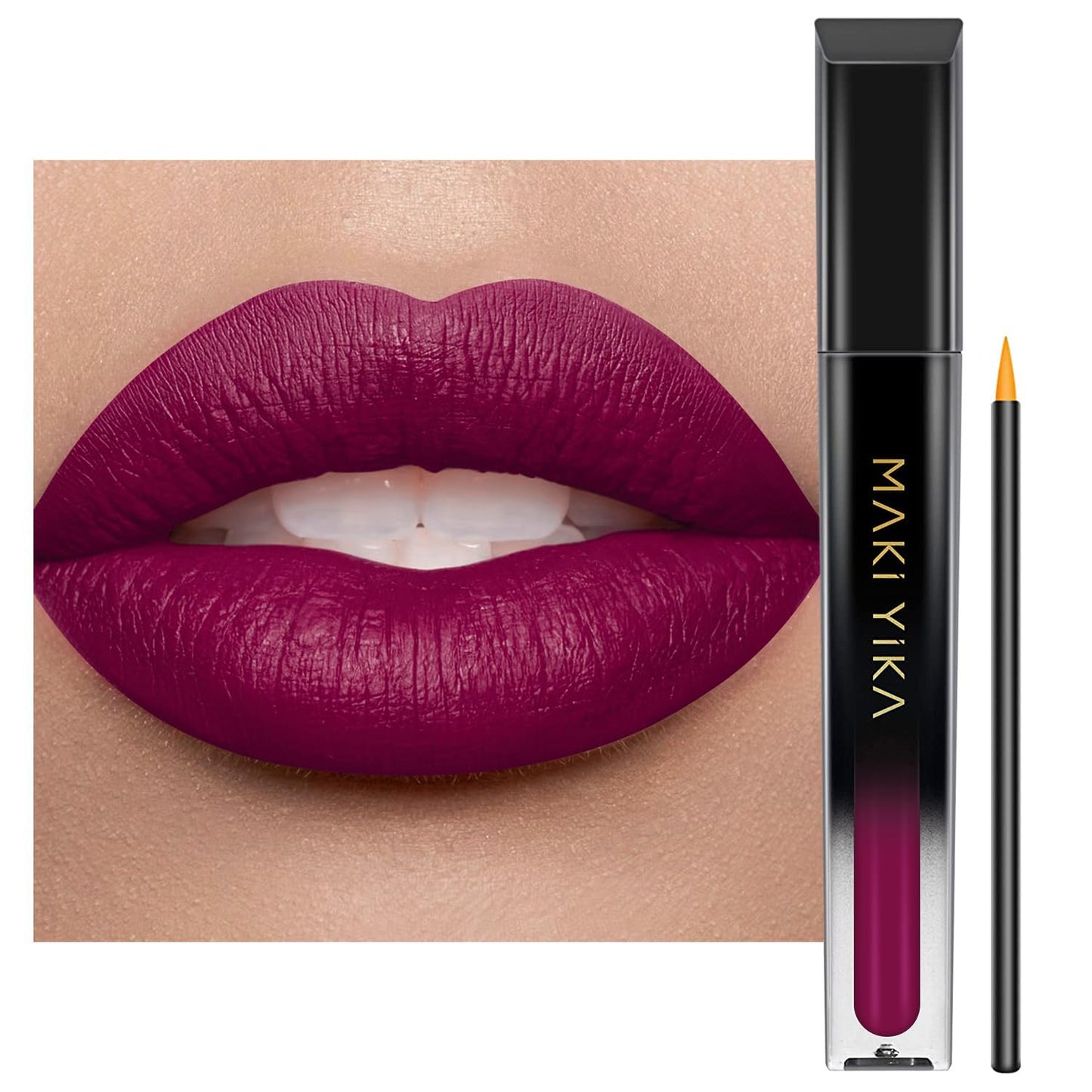 Burgundy Red Lipstick for Women - Long Lasting, No Smudge Matte Liquid | Transferproof & Cruelty-Free