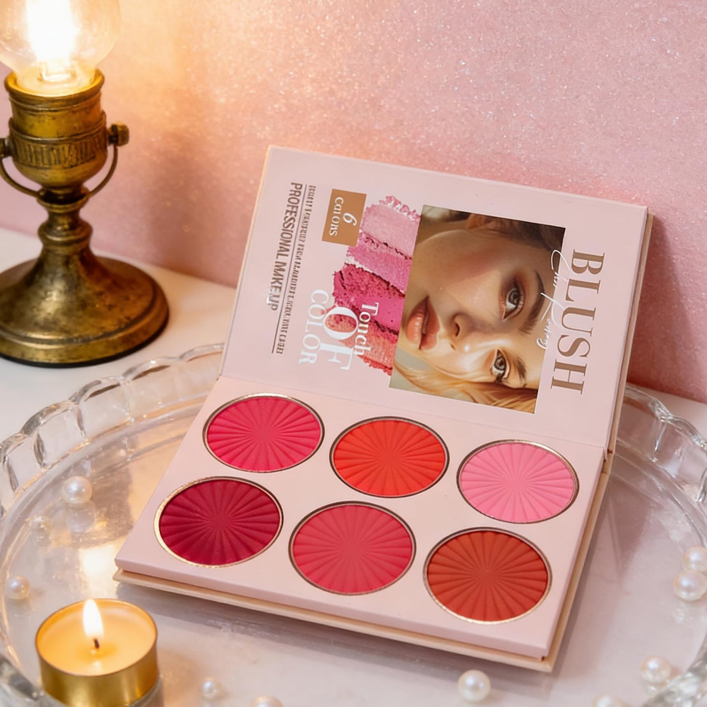 K'APEINE 67 Colors Makeup Palette, Foldable 5-in-1Face, Eyes & Lips | Contour, Blush, Highlighter & Eyeshadow | Highly Pigment Long-Lasting Multipurpose Makeup Kit Eyeshadow Palette for Women