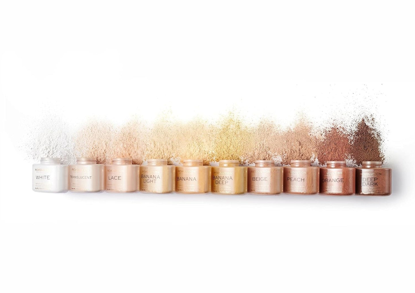Loose Baking Powder - Long-Lasting Makeup Setting Powder for Shine Control | Banana Deep, 1.12 oz