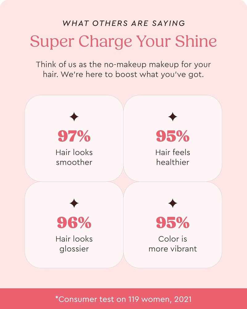 SuperGloss Purple Toning Gloss - Hydrating Formula for Blonde & Highlighted Hair | Neutralizes Yellow Tones - 6.4 fl oz