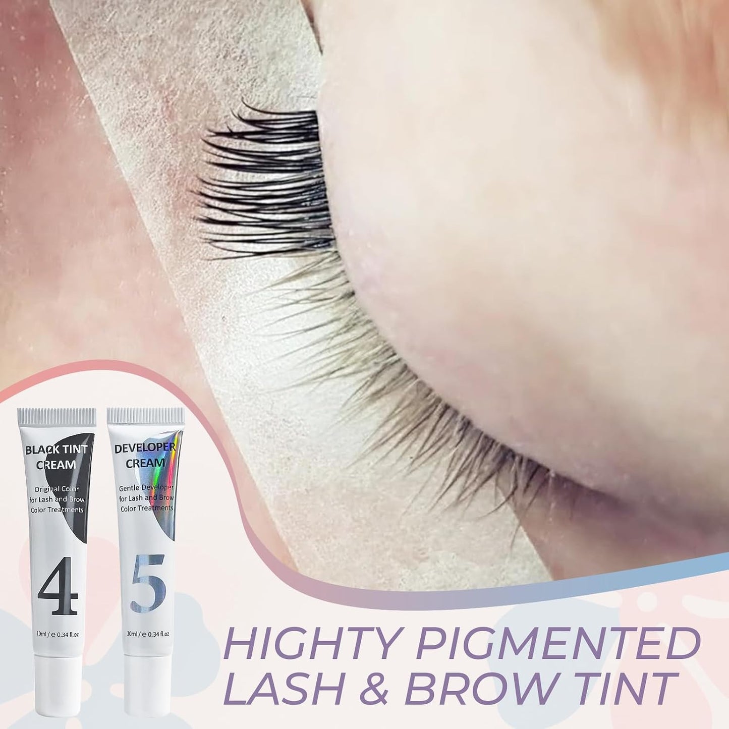Lash Lift & Brow Lamination Kit - Salon-Grade Curling & Coloring | 10ml Full Tube Design