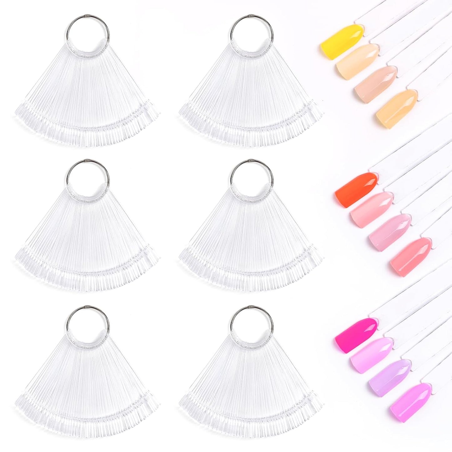 MelodySusie Nail Forms - 100PCS Long Length Strong Adhesion | Acrylic & Gel Extensions for Home or Salon Use