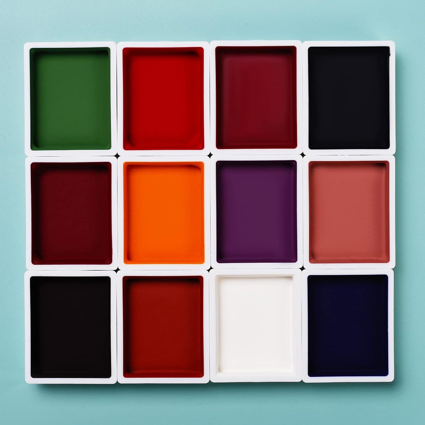 Narrative Cosmetics Alcohol Palette Refill Pans - FX Colors for Prime Black Effects