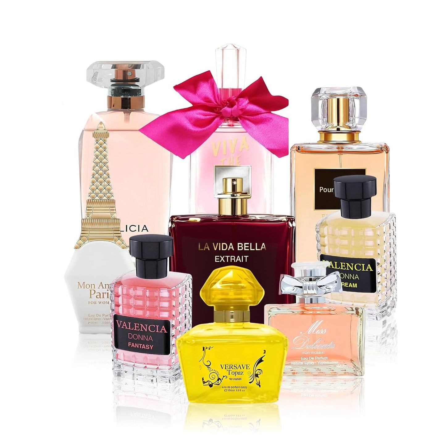 AFLUXE Women's Perfume - 100ml Eau de Parfum Spray | Blind Box Surprise Gift Set for Women | Long-Lasting Fragrance