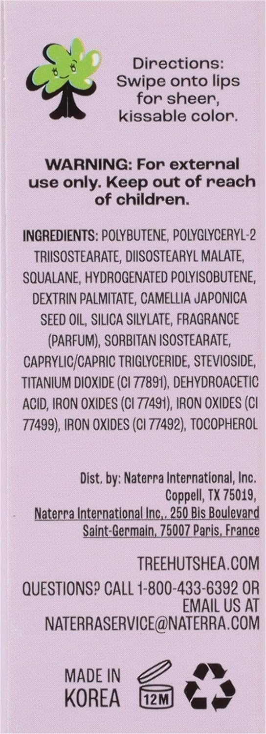 Tree Hut Cinnamon Dolce Lip Oil - Hydrating Sheer Nude Gloss | Non-Sticky Moisturizing Formula, 0.11 fl oz