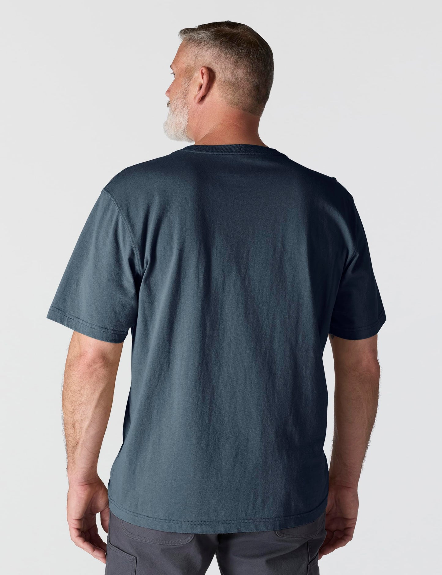 Carhartt Men's Iconic K87 Pocket T-Shirt, Bluestone, Large