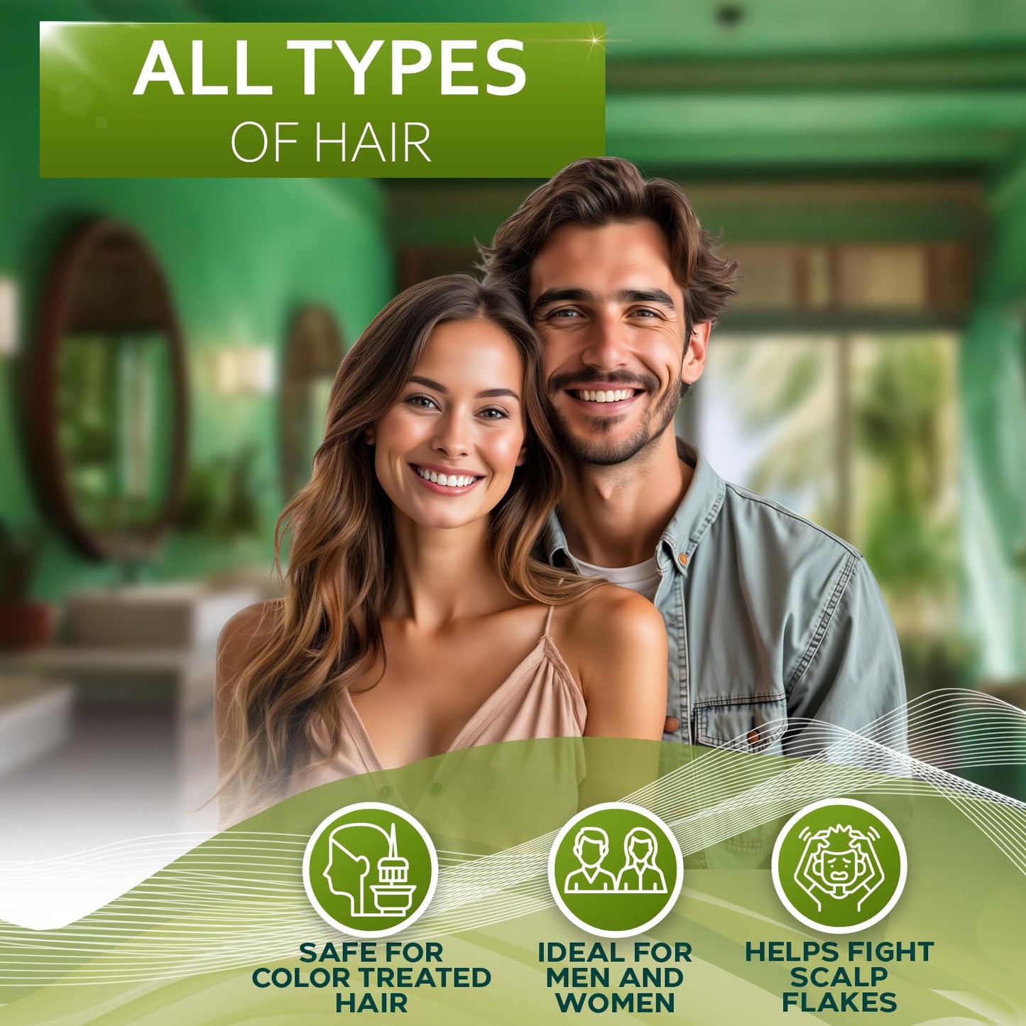 Onion Shampoo and Conditioner Set - Rosemary & Biotin Thickening Formula for Thinning Hair | Hydrating & Sulfate-Free