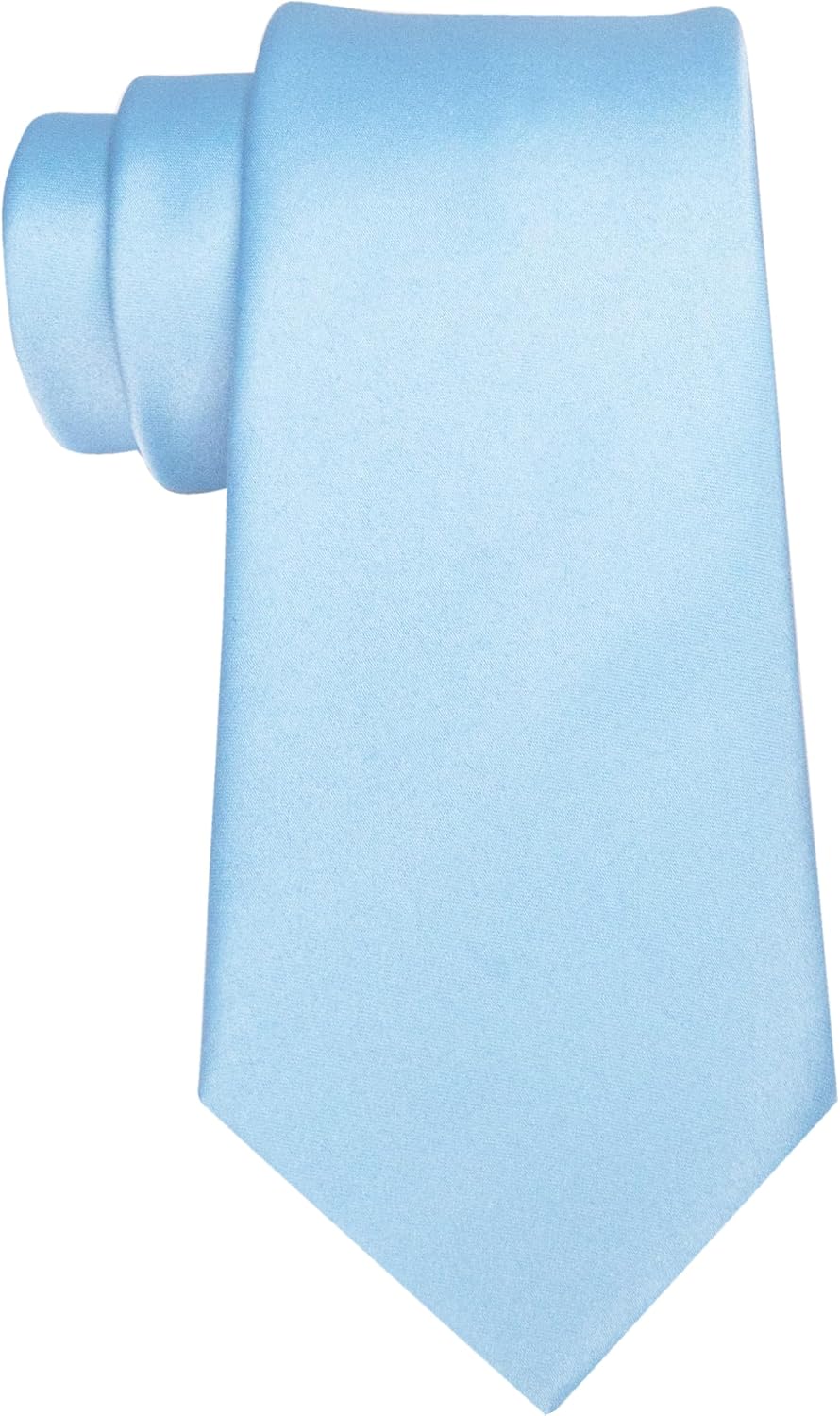 Solid Color Tie for Men - Business & Wedding Necktie | Elegant Design