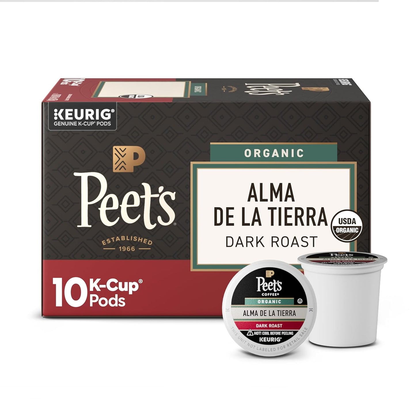 Peet's Coffee Dark Roast K-Cup Pods - Major Dickason's Blend | 75 Count 100% Arabica Coffee
