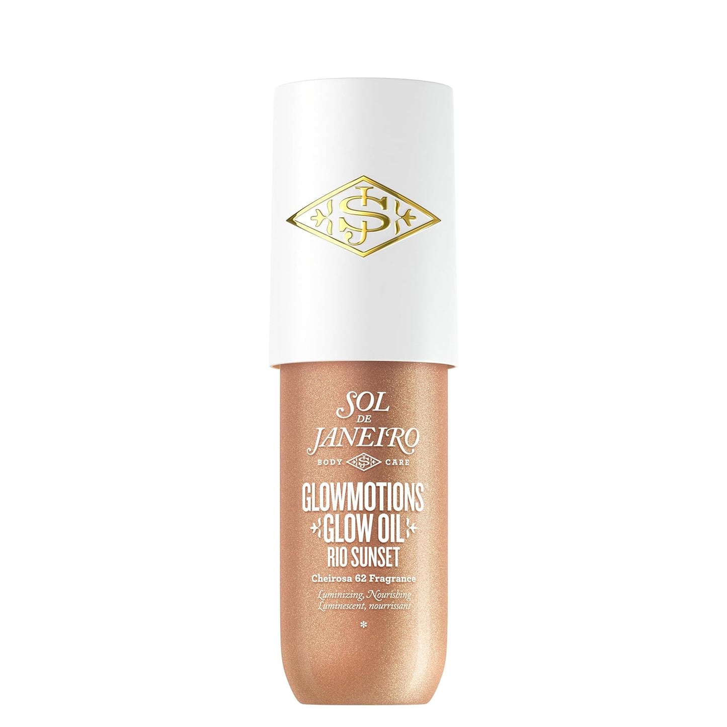 Glow Body Oil - SOL DE JANEIRO Hydrating Shimmer Oil for Radiant Skin | 3.38 oz