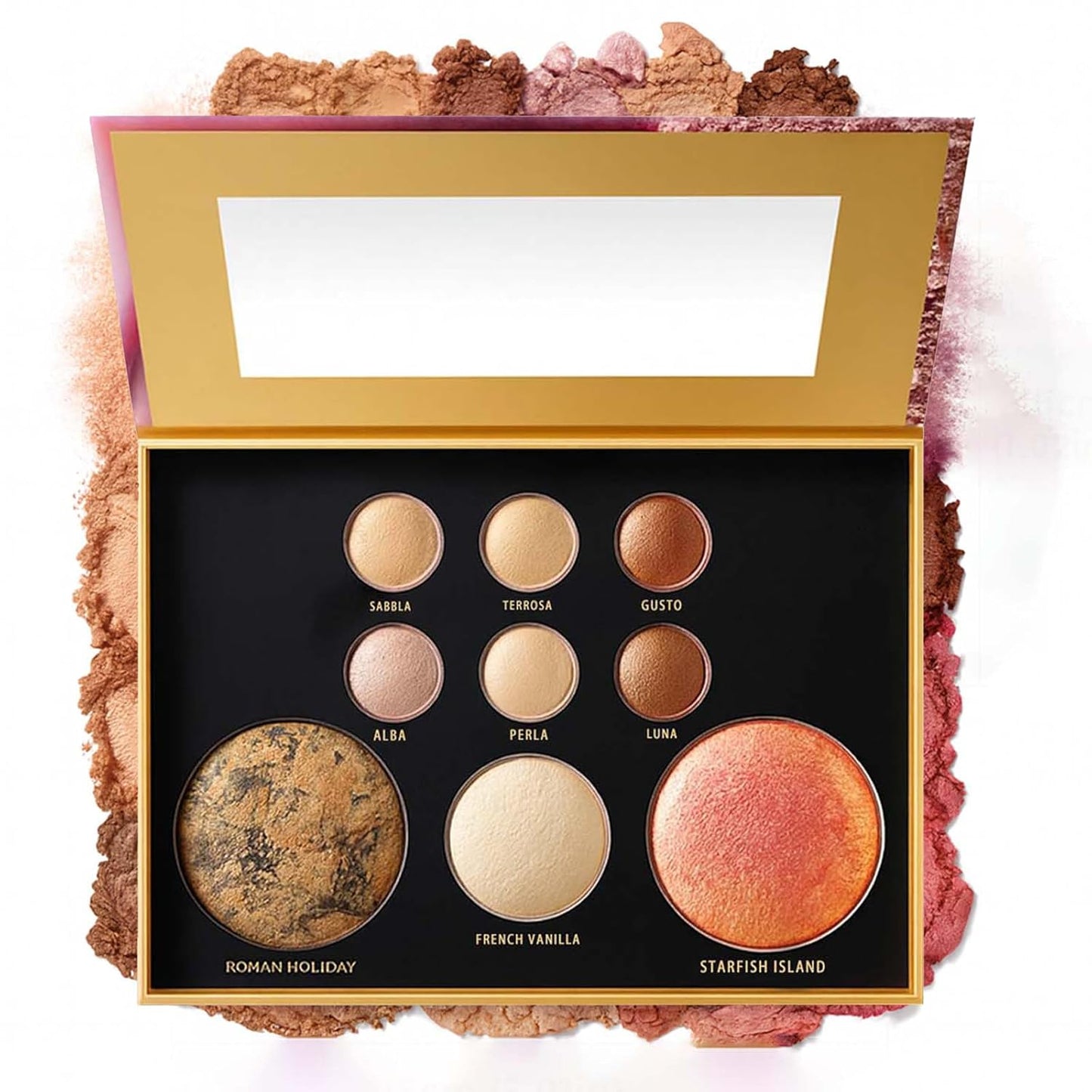 K'APEINE All-in-One Makeup Palette - 9 Neutral Shades for Eyeshadow, Blush, Highlighter & Contour | Everyday Matte & Shimmer Finish