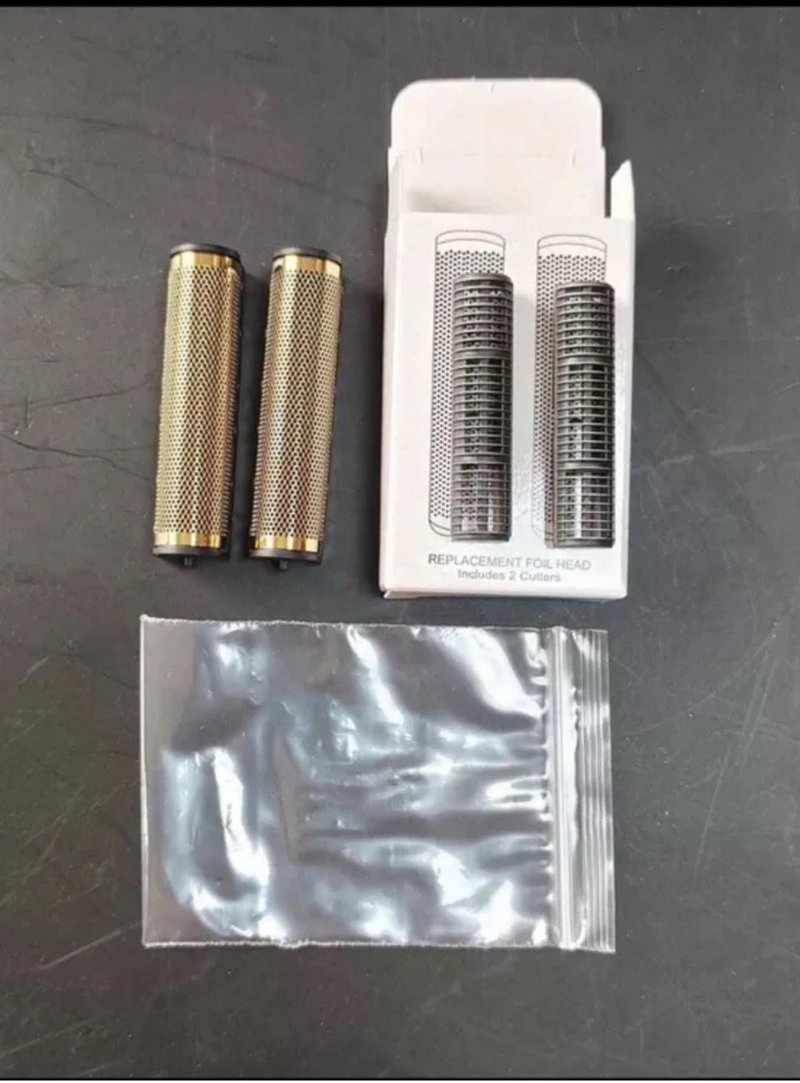 Foil Shaver Replacement Blades Compatible with Andis Foil Shaver TS1 (17150, 17235, 17220), TS2 (17200), 4Pcs (2 Foil and 2 cutters)