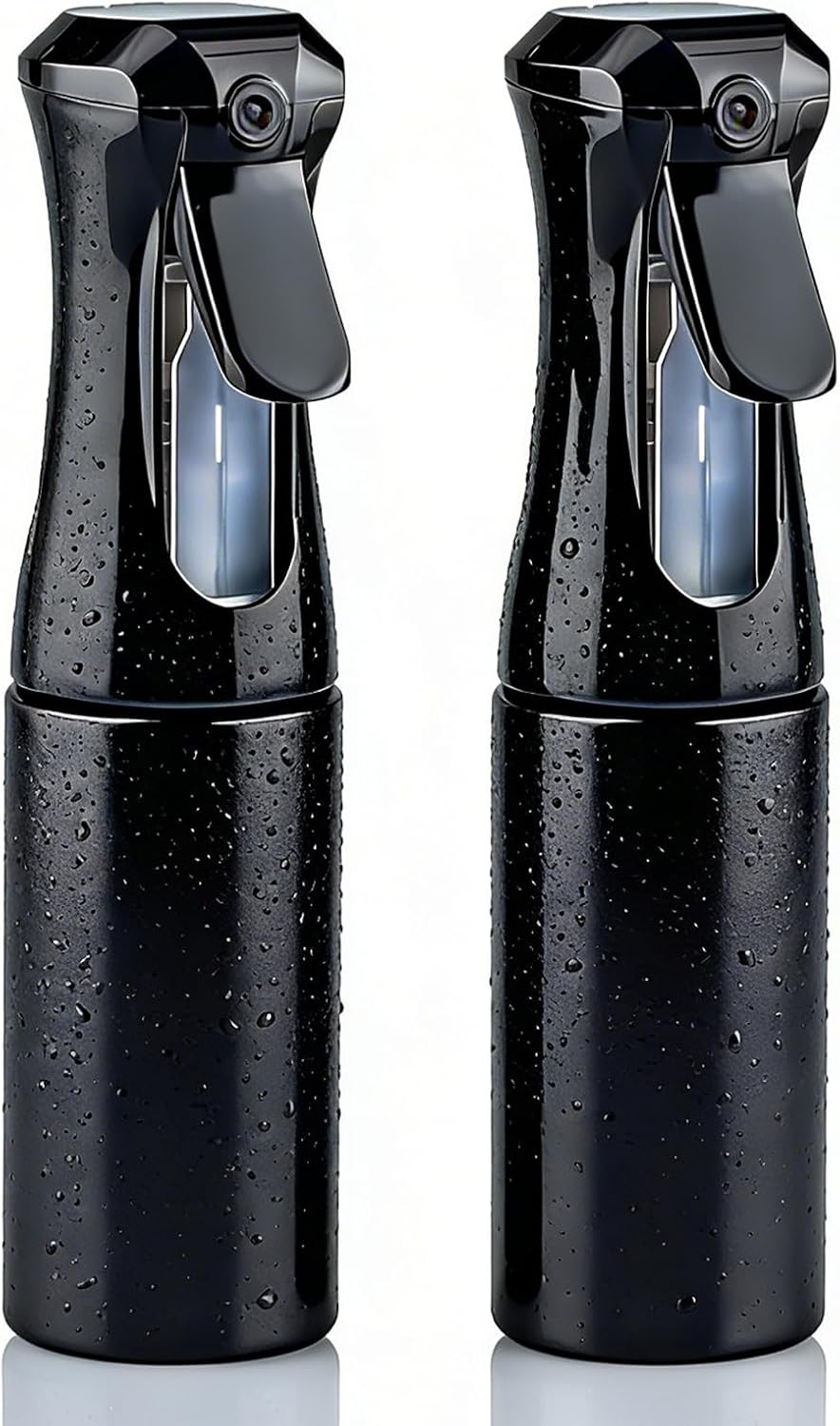 Continuous Spray Bottle - 6.8 OZ Ultra-Fine Mister for Hair, Plants & Cleaning | Versatile 1 Pack
