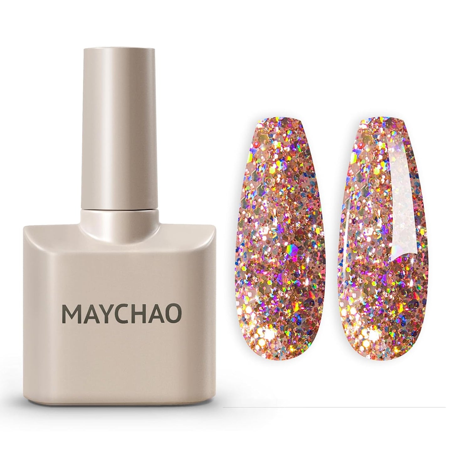 Light Pink Gel Nail Polish - 15ML Soak Off UV/LED for DIY Nail Art | Peach Pink Color, 0.5 OZ