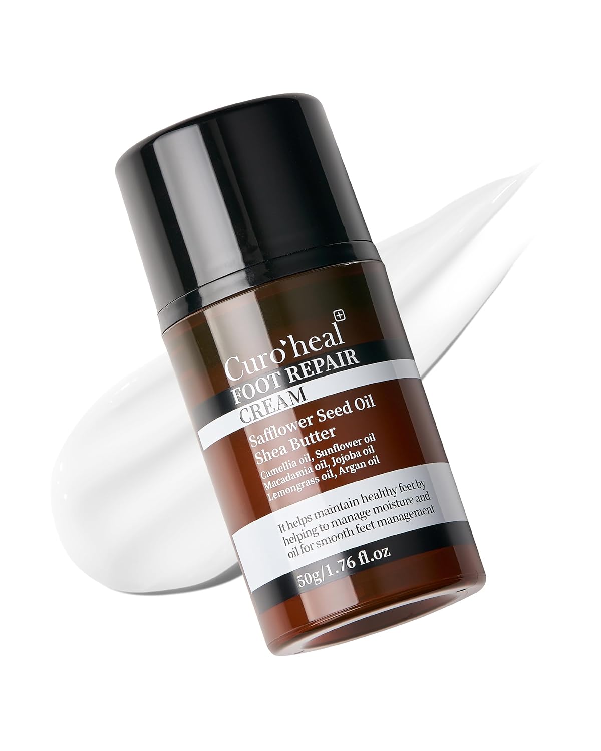 Foot Repair Cream - Intensive Moisturizer for Dry, Cracked Heels & Calluses | Shea Butter & Magnolia Extract Formula